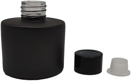 4PCS Matte Black Reed Diffuser Set