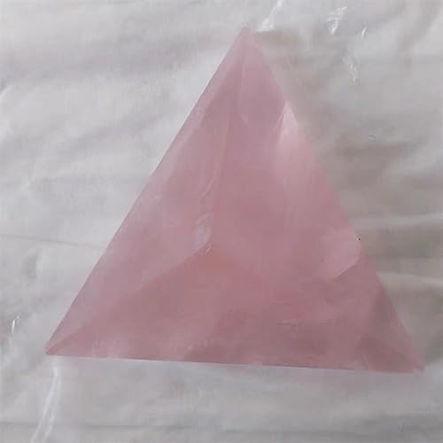 KatLin Natural Pink Crystal Pyramid Ornament 40mm