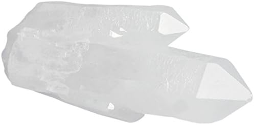 SUNYIK Natural Rock Quartz Crystal Point Specimen Pack of 10