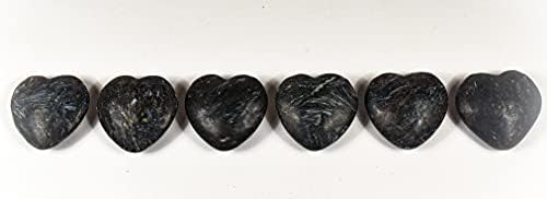 Astrophyllite Heart Crystal Decor Stones