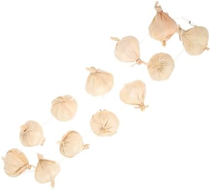 MAGICLULU Artificial Garlic String Wreath