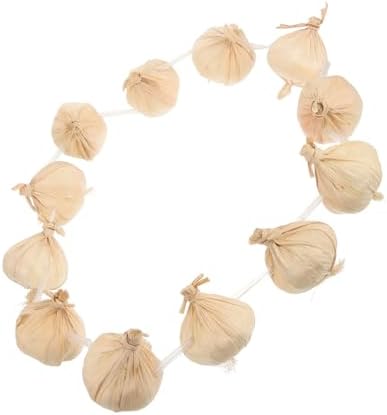 Realistic Garlic Garland Faux Garlic Wreath Decor