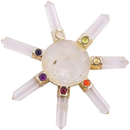 7 Chakra Crystal Conical Stone Generator