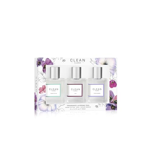 CLEAN Classic Fragrance Discovery Gift Set Travel Mini Size