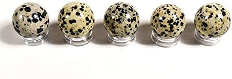 Dalmatian Jasper Sphere Natural Gemstone Decor Ball