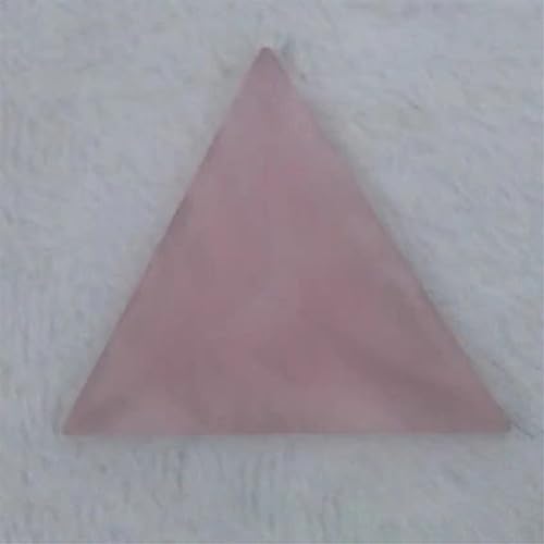 KatLin Natural Pink Crystal Pyramid Ornament 40mm