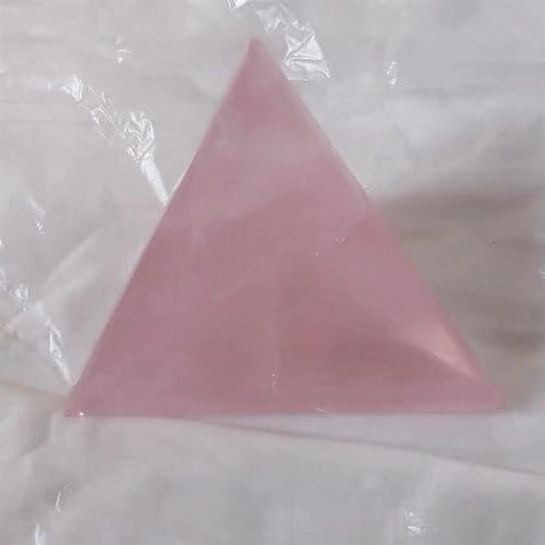 KatLin Natural Pink Crystal Pyramid Ornament 40mm