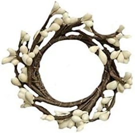 CWI Gifts 6-Piece Pip Ring Set Ivory 15-Inch