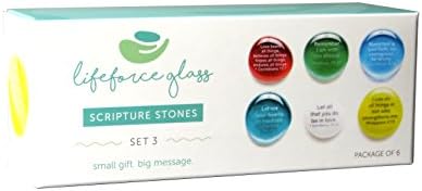 Scripture Glass Stones Set III by Lifeforce Glass