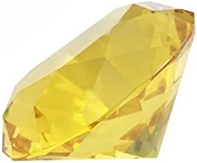 Crystal Diamond Birthday Gift for Girlfriend Wedding Decor 80mm Glass K9 Stone