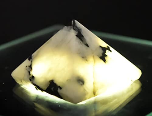 HQRP Rainbow Moonstone Pyramid Natural Decor Specimen