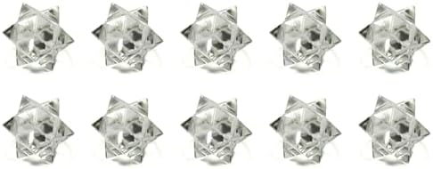 Jet Crystal Quartz Merkaba Star Healing Stone