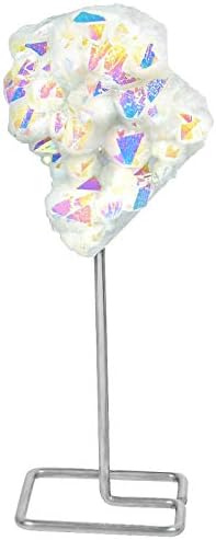 Amogeeli Angel Aura Quartz Decor with Metal Stand