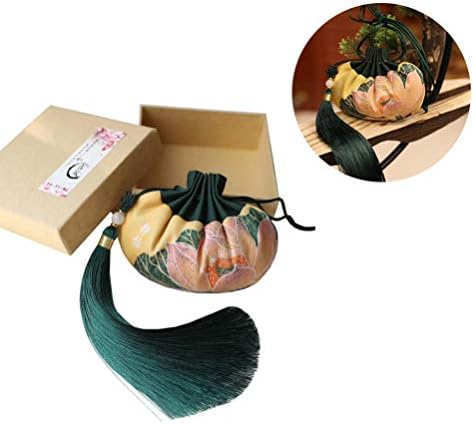 JOEBO 1 Set Vintage Embroidery Silk Gift Sachet Bag with Tassel