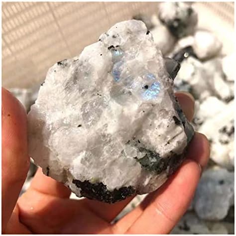 FIDEMM Natural Rainbow Moonstone 100g Healing Crystal