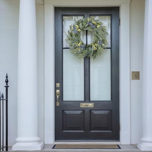 26 Inches Large Eucalyptus Spring Wreath for Front Door