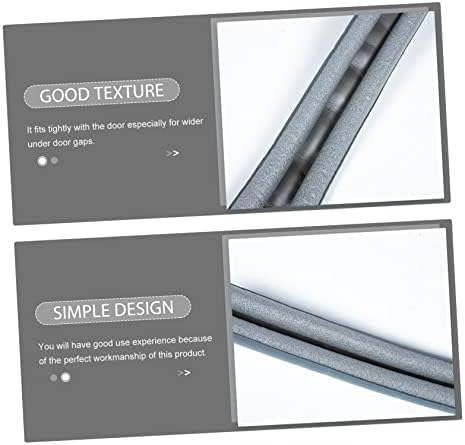 Jojofuny 3pcs Door Bottom Sealing Strip Windproof Draft Stopper