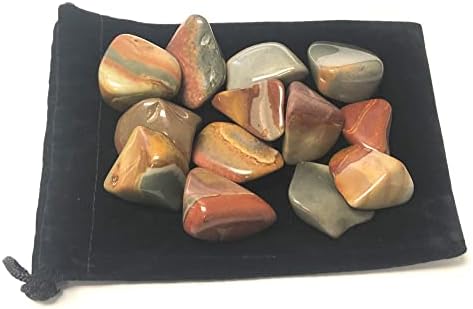 Tumbled Fancy Jasper - 3 lb Natural Stone Set