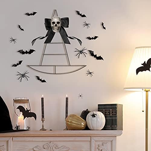 Hotop Witch Hat Metal Wreath Frame 2 Pack 126x134 Inch