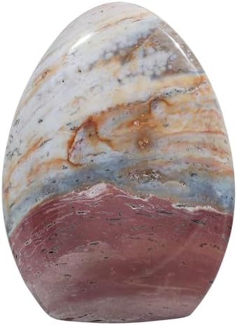 Nupuyai Natural Ocean Jasper Stone Decor