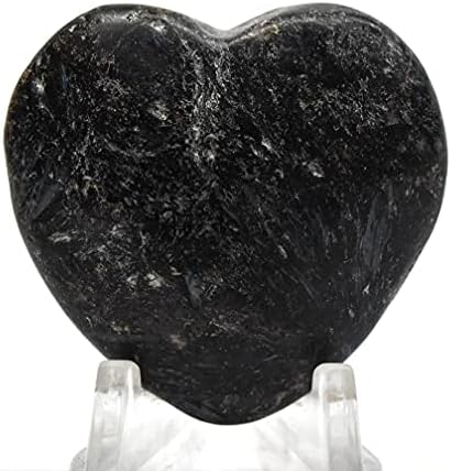 Astrophyllite Heart Crystal Decor Stones