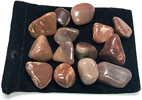 Tumbled Red Aventurine 3lbs for Decor and Jewelry