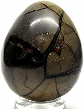 96mm Septarian Dragon Stone Egg with Stand