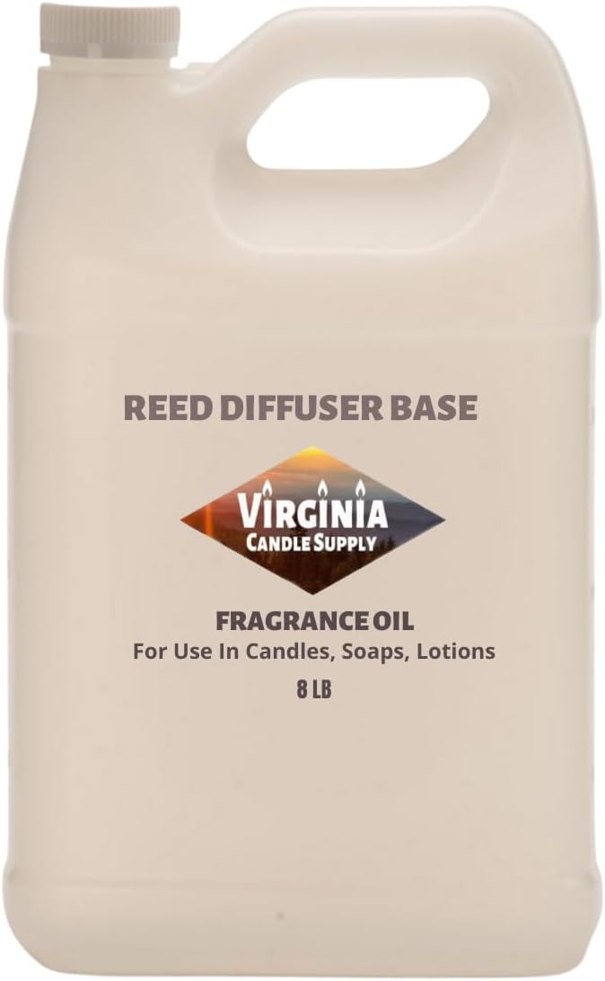 Virginia Candle Supply Reed Diffuser Base Unscented 8 LB - 1 Gallon Jug