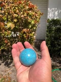 Gemquartz Yemen1002 Mini Skyblue Turquoise Sphere