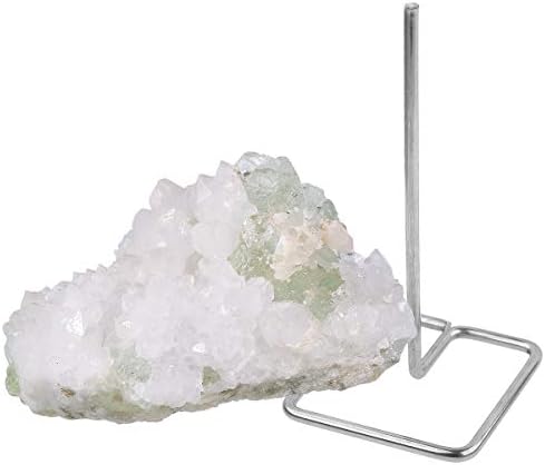 Rockcloud Green Fluorite Stone Figurine with Stand