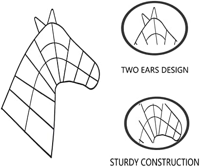 SOHAIL Horse Head Wire Wreath Frame 2PCS 16in Double Ears