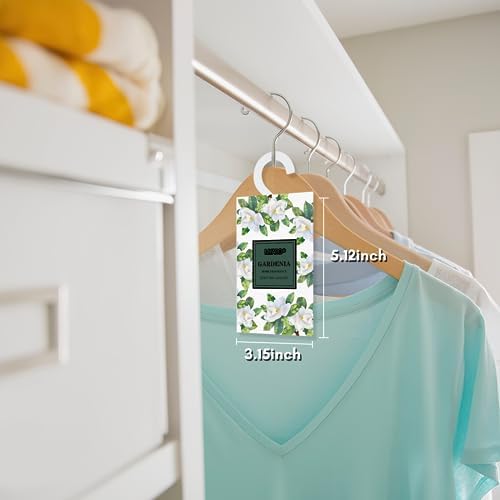 MYARO 12 Pack Gardenia Scented Sachets for Closet