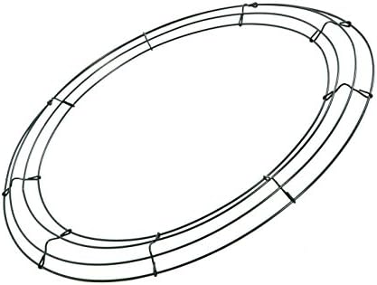 Panacea 36008 Wire Wreath Frame Black