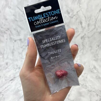 CrystalAge Thulite Tumble Stone Decor