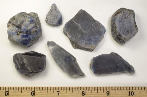 Fantasia Large Blue Sapphire Rough Stones 18 Lb