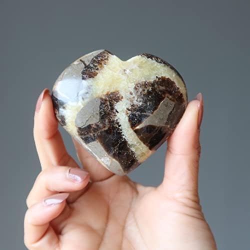Satin Crystals Heart-Shaped Dragon Stone for Healing
