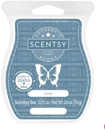 Scentsy Luna Wickless Candle Tart Warmer Wax 32 Fl Oz
