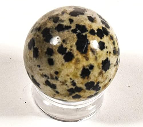 Dalmatian Jasper Sphere Natural Gemstone Decor Ball