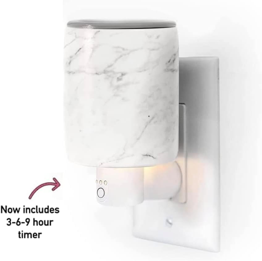 Happy Wax Compact Ceramic Timer Wax Melter for Home Fragrance