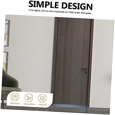 Jojofuny 3pcs Door Bottom Sealing Strip Windproof Draft Stopper