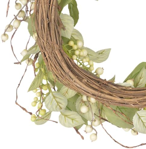 Spring Wreaths for Front Door 21 Inch Artificial Decor