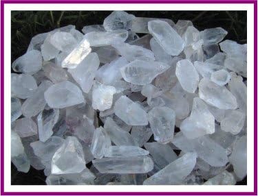 Brazilian Clear Quartz Points 5 Pounds Mixed Sizes 1