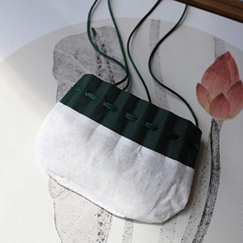 JOEBO 1 Set Vintage Embroidery Silk Gift Sachet Bag with Tassel