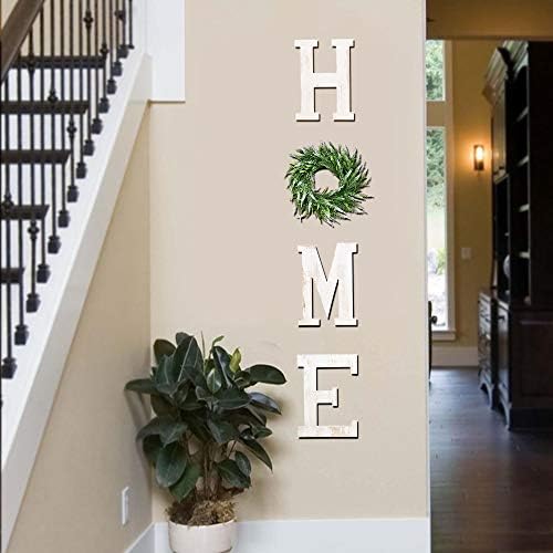 LOSOUR Farmhouse Decor Wood Letters Wreath