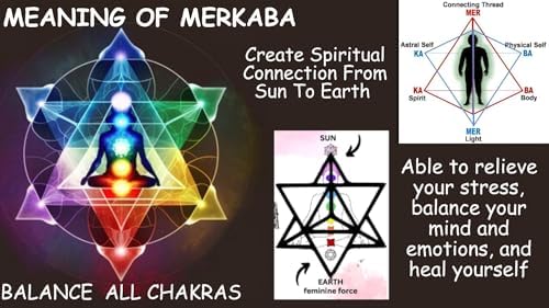 Jet Crystal Quartz Merkaba Star Healing Stone