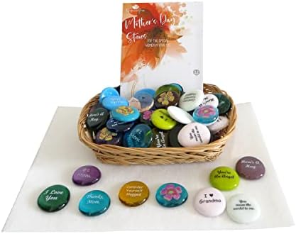 Lifeforce Glass Mothers Day Stones Set of 100
