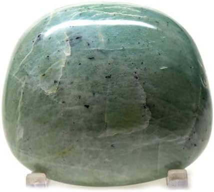 HQRP 2 9 Inch Garnierite Palm Stone Natural Mineral Pebble