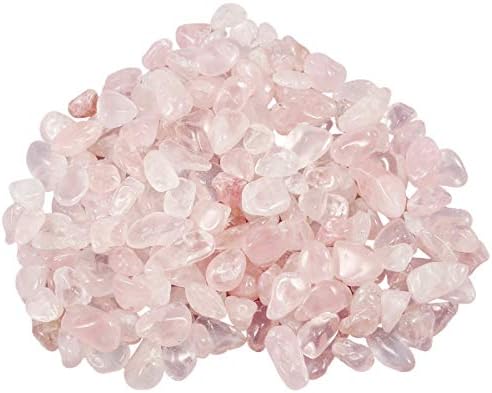 SUNYIK Healing Stones Green Aventurine Rose Quartz Chips
