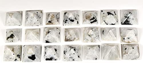 HQRP Rainbow Moonstone Pyramid Natural Decor Specimen