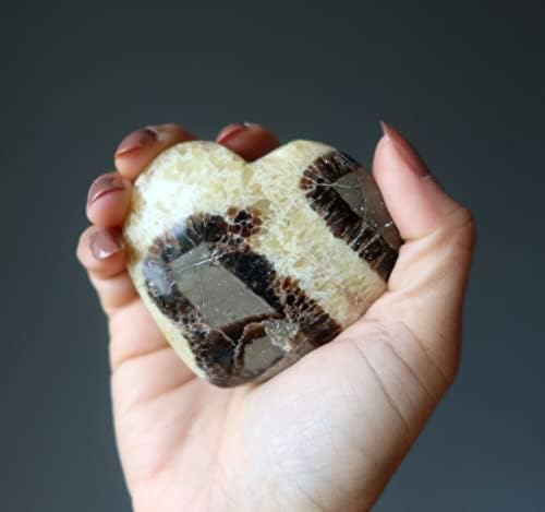 Satin Crystals Heart-Shaped Dragon Stone for Healing